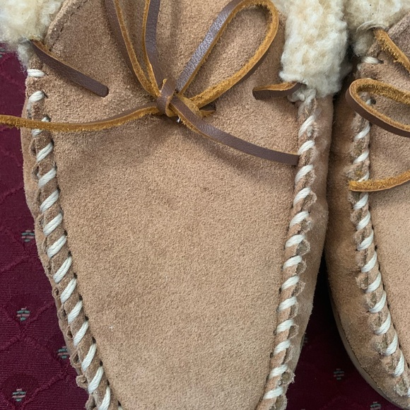 Mens Allen Minnetonka Moccasin Slippers Size 13 main image 10